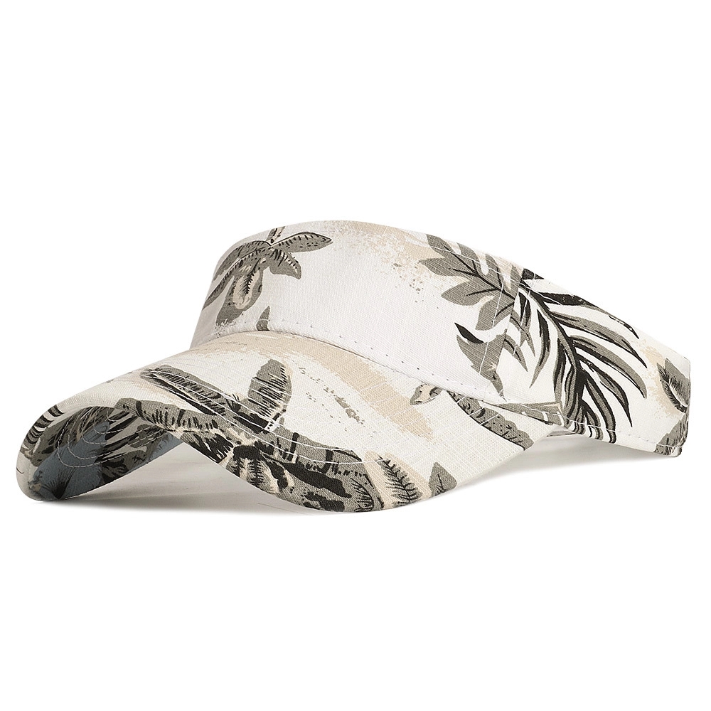 Floral Print Visor Hats 2
