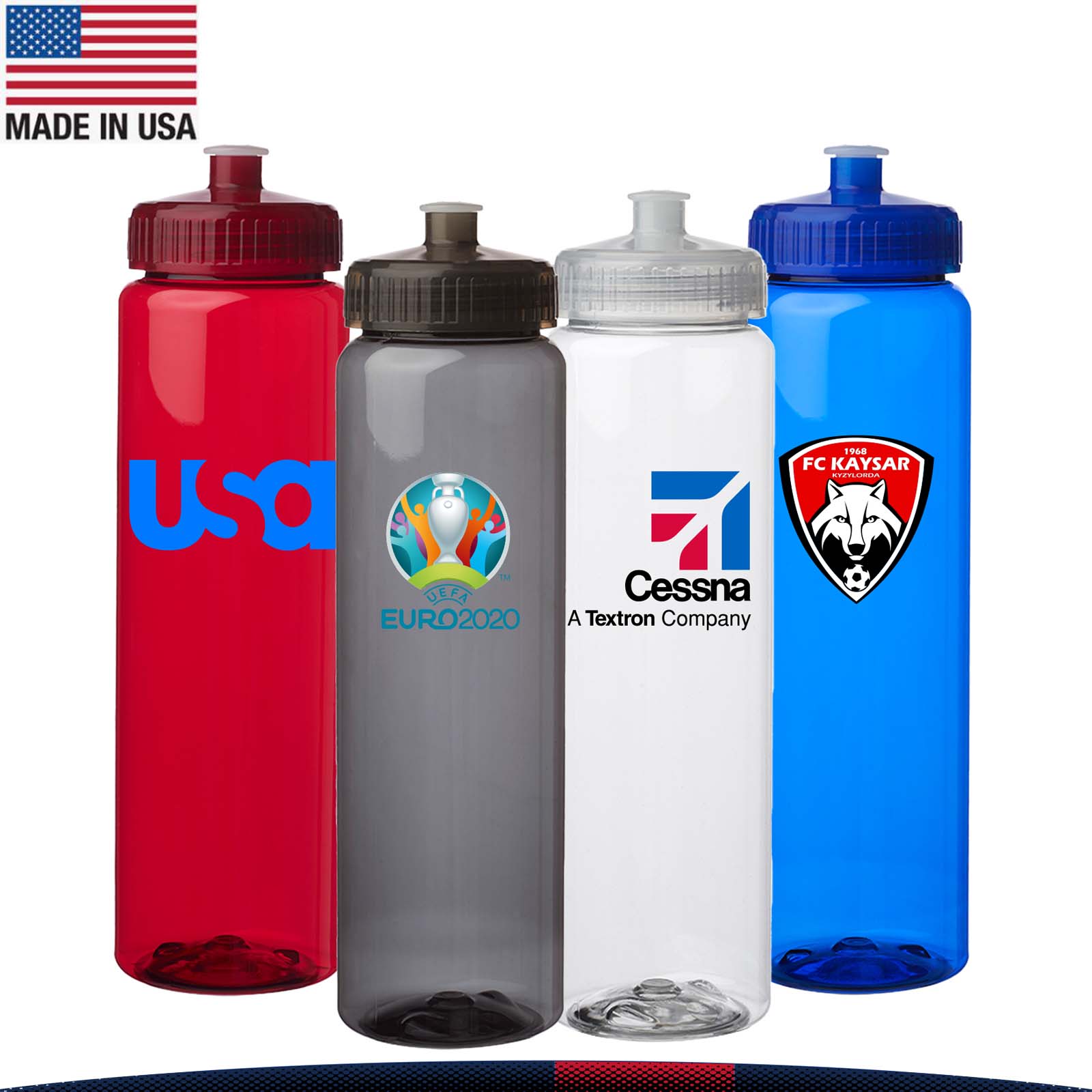 Maidz Plastic Water Bottle - 32 OZ. 4