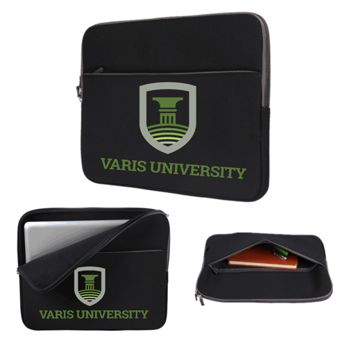 Full Sublimation Laptop Sleeve with Zip Closure and Zipped 3