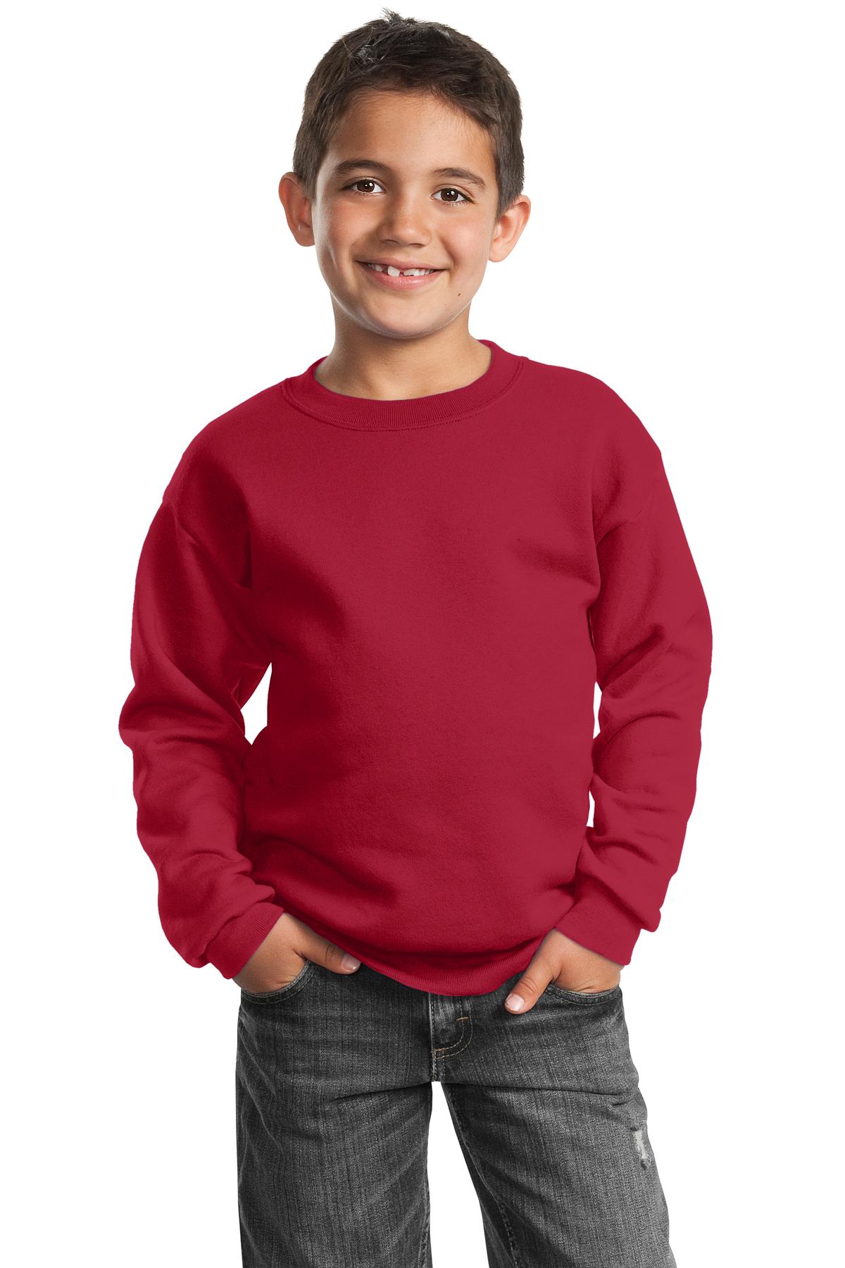 Port & Company® Youth Core Fleece Crewneck Sweatshirt 38