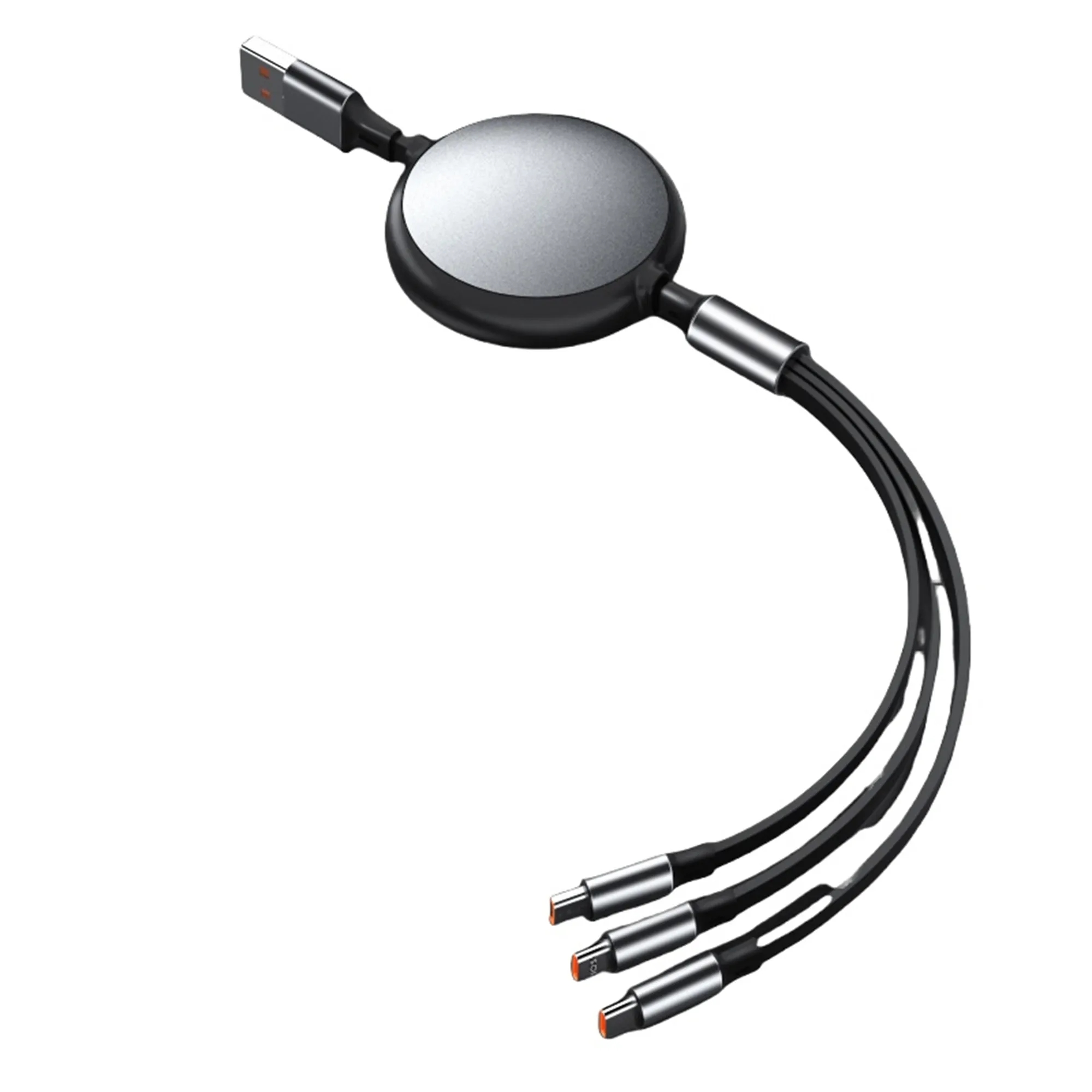 Retractable 100W 3 in 1 Charging Cable 9