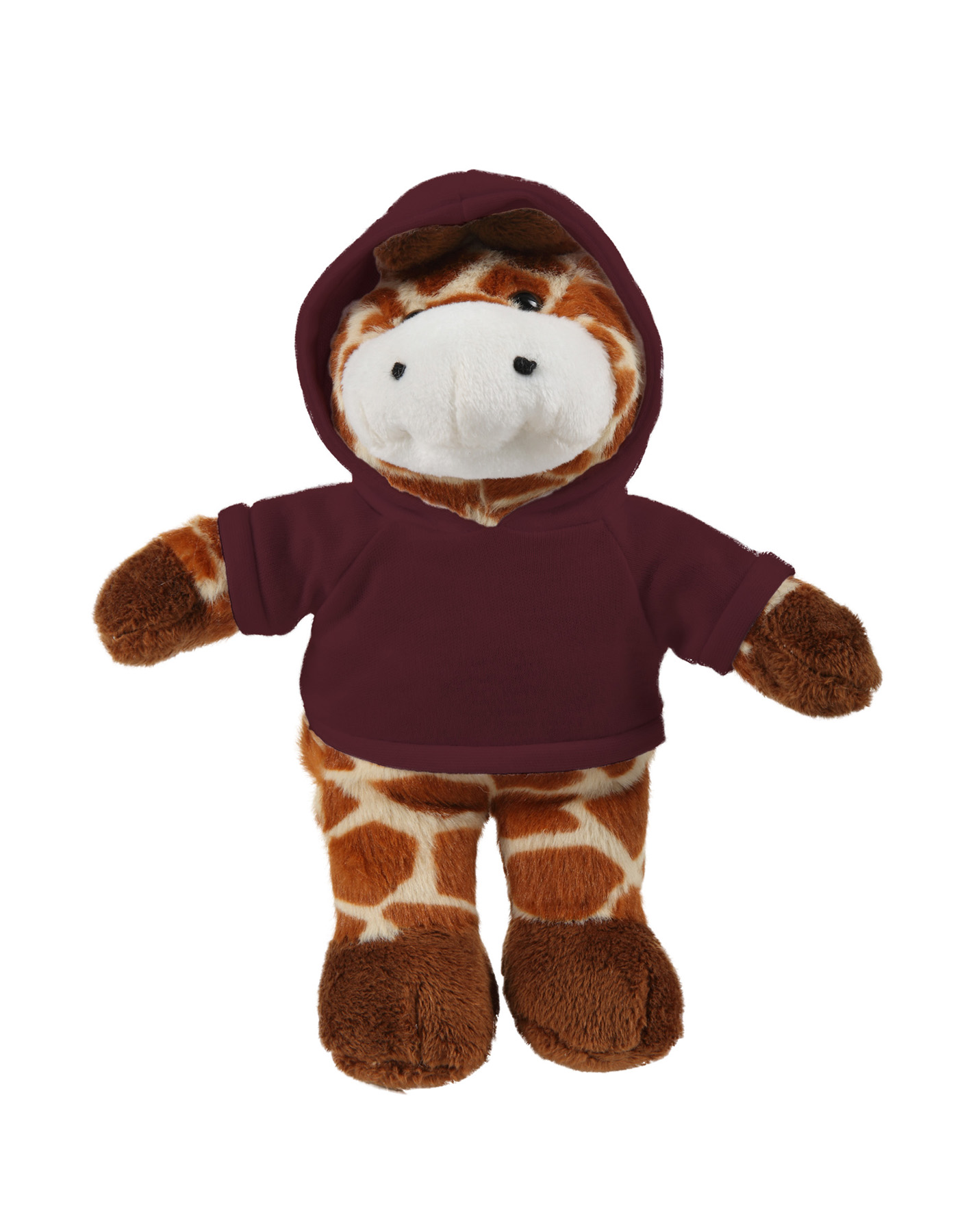 soft plush Giraffe with hoodie 13