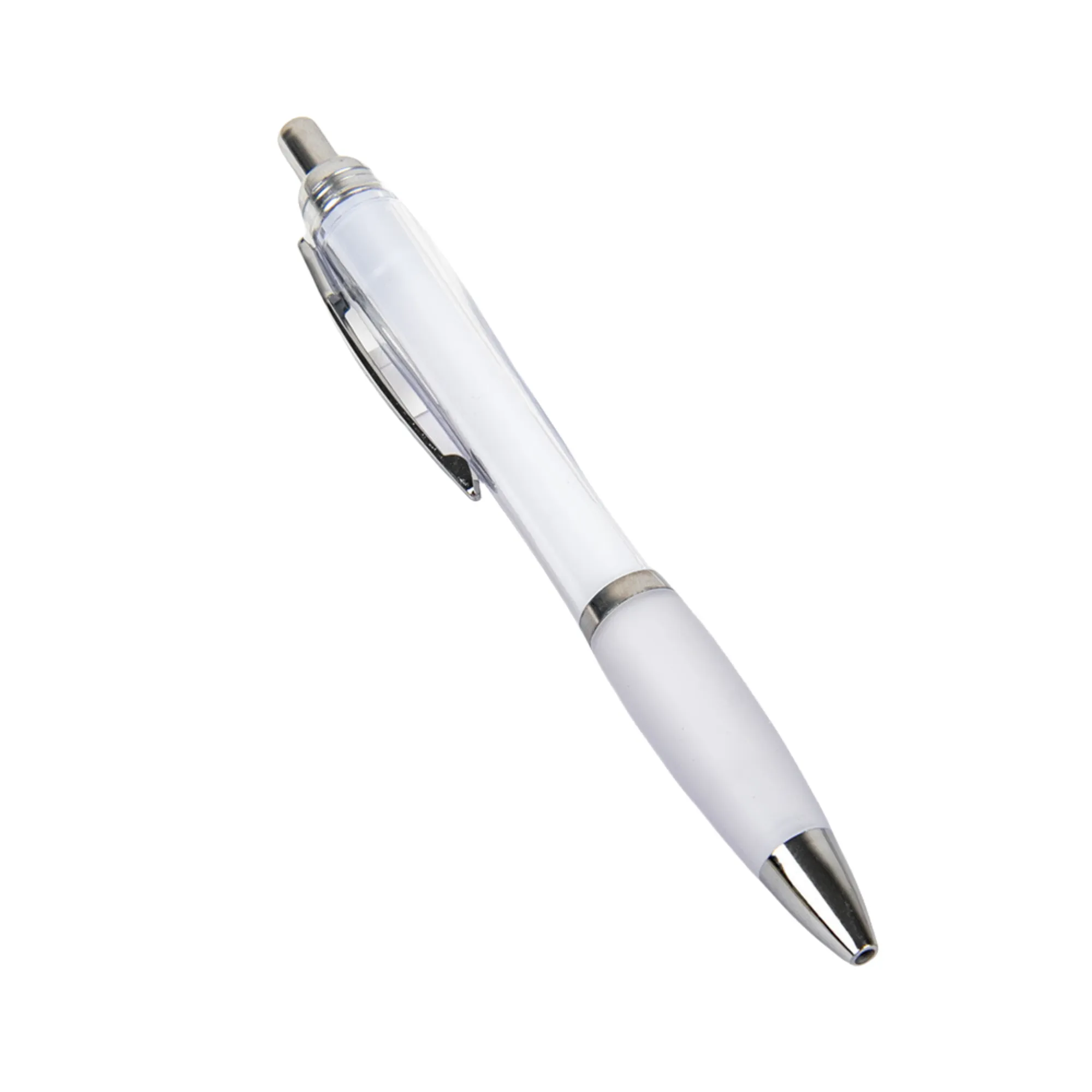 Press-Type Plastic Barrel Ballpoint Pen 8