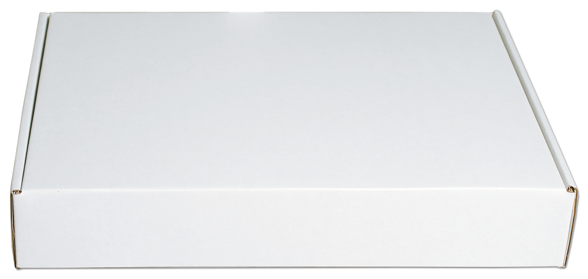 12 1/8" x 9 1/8" x 2" - E-Flute Outside Tuck Box 1