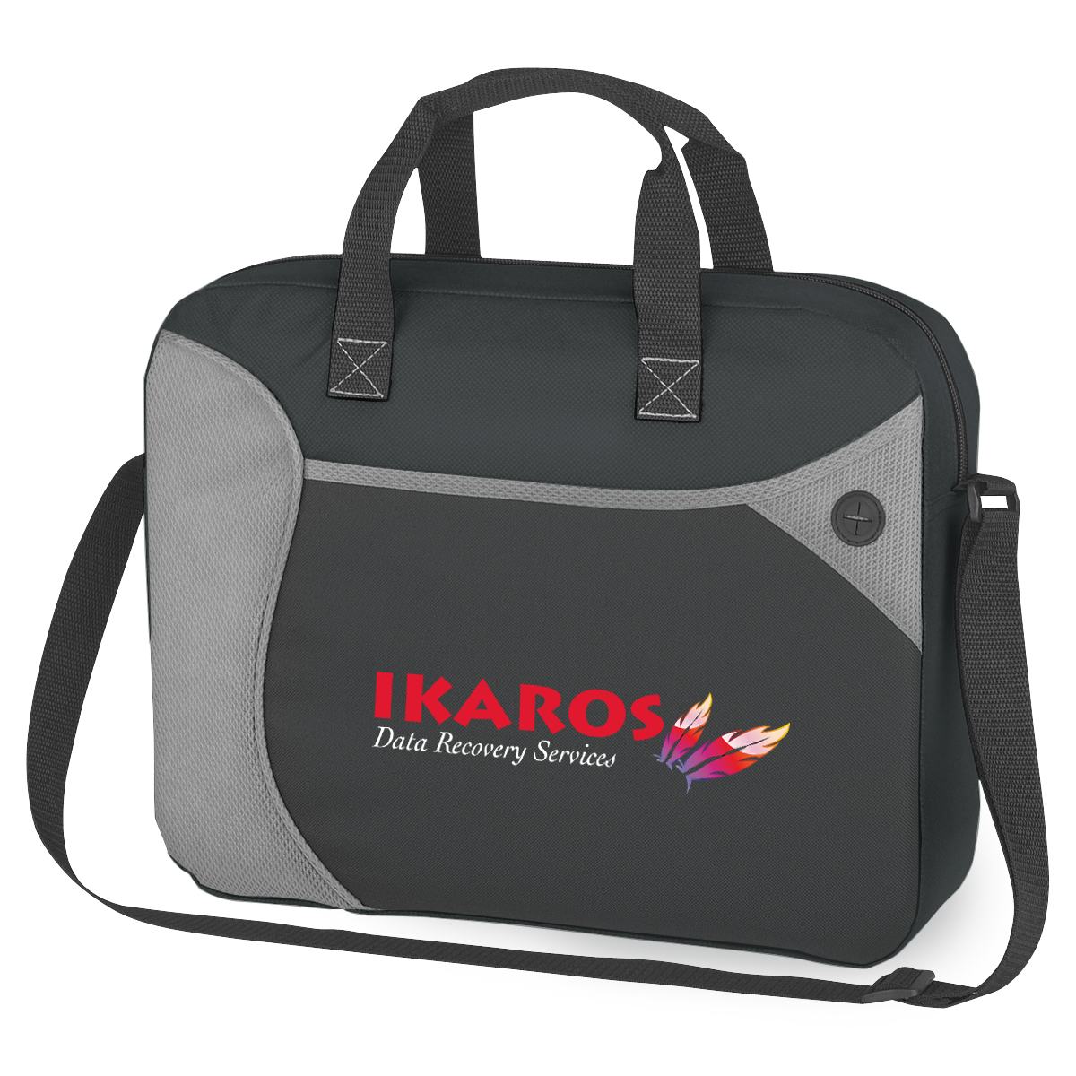 Wave Non-Woven Briefcase/Messenger Bag 4