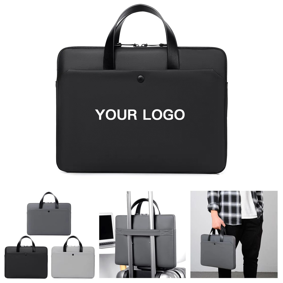Lightweight Laptop Case 14 Inch with Multi Compartments 4