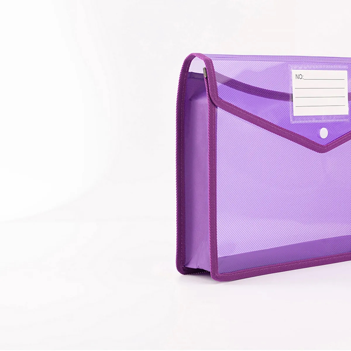 Waterproof Plastic A4 Size Document File Folder with Label 4