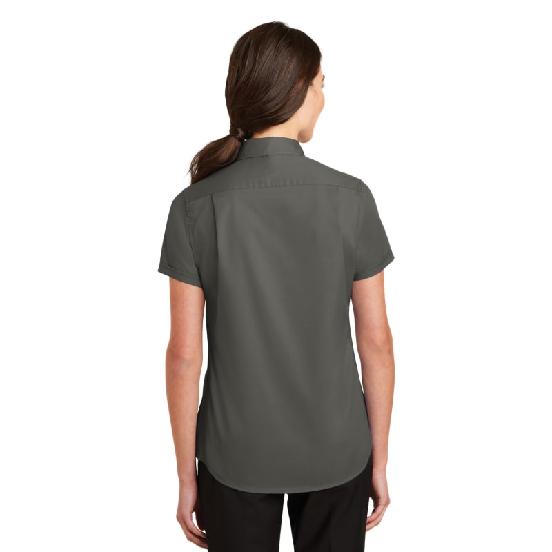 Port Authority Ladies Short Sleeve SuperPro Twill Shirt. 52