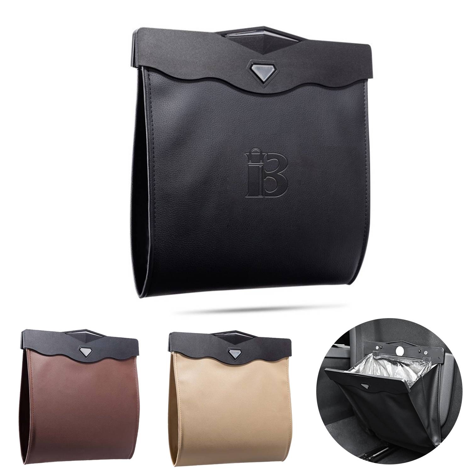 Foldable and Storable Car Trash Bag 5