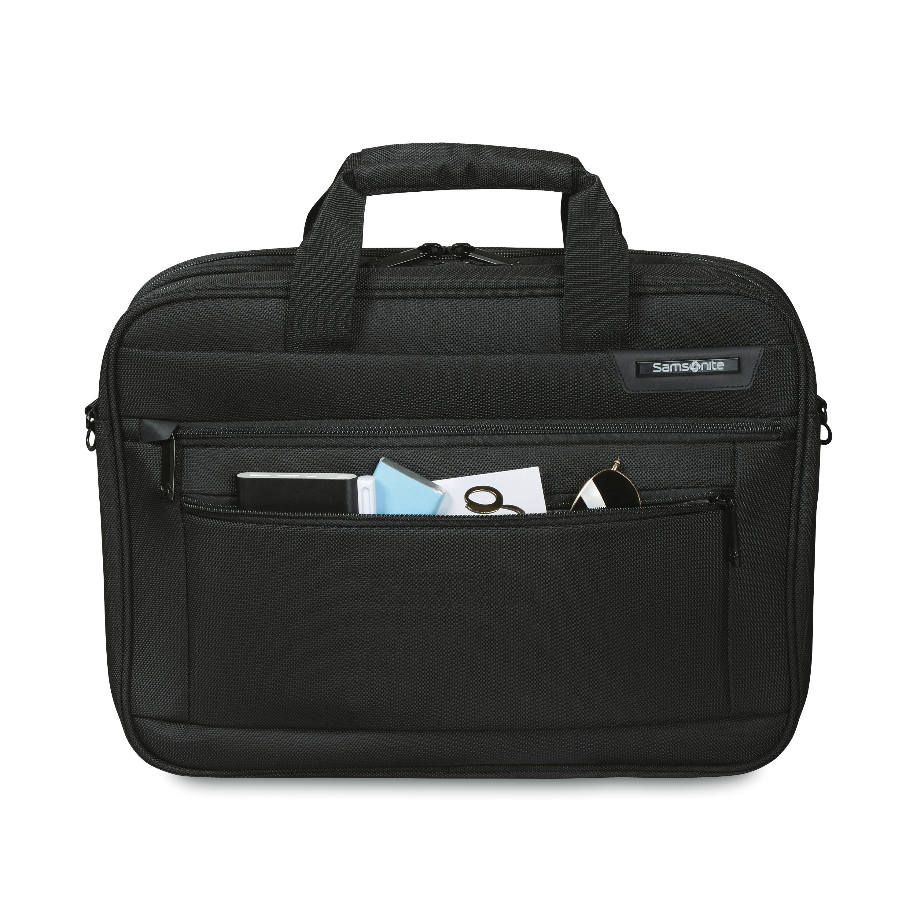 Samsonite Classic Business Perfect Fit Two Gusset Laptop Portfolio 43