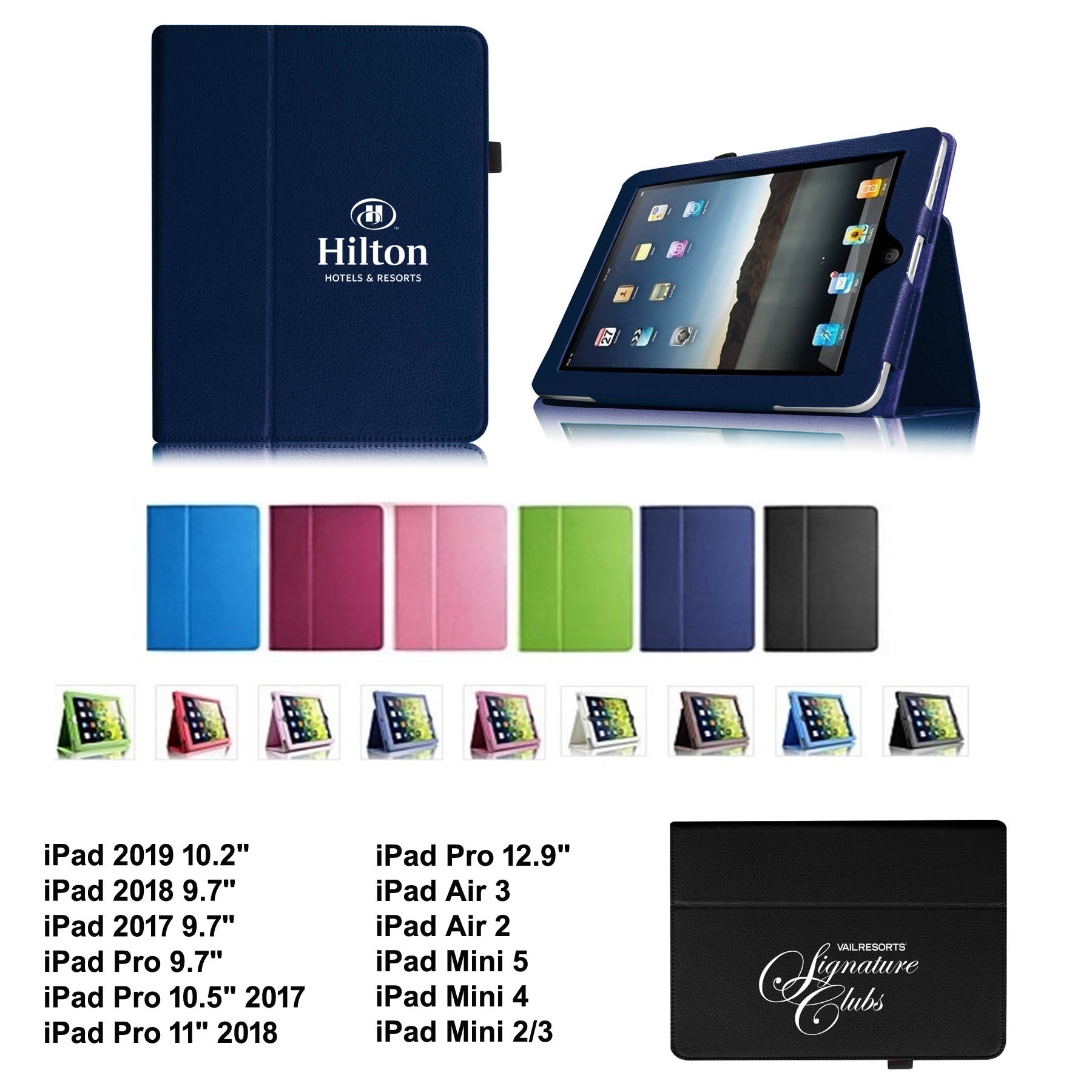 iPad 9.7" Leatherette Stand Case 2