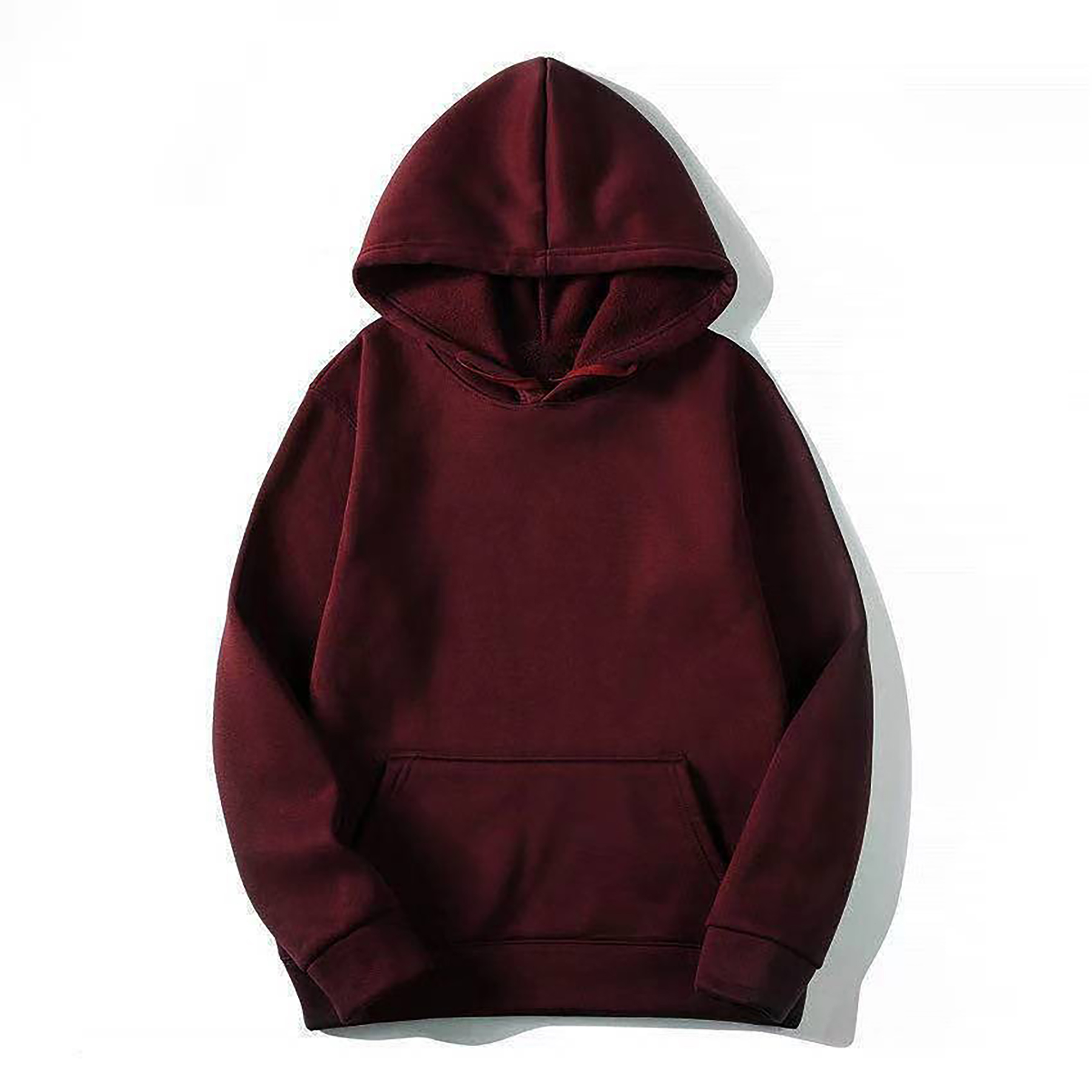 Long sleeved fleece pullover, custom hoodie or sweatshirt with logo imprint 8