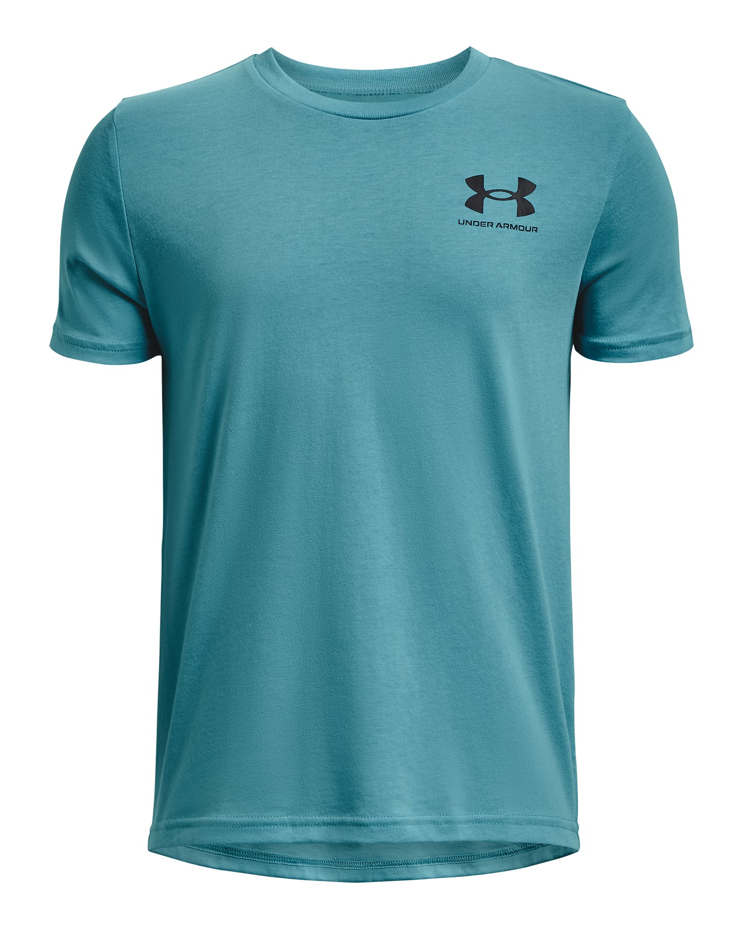 UA Left Chest Logo Boys' Short Sleeve 15