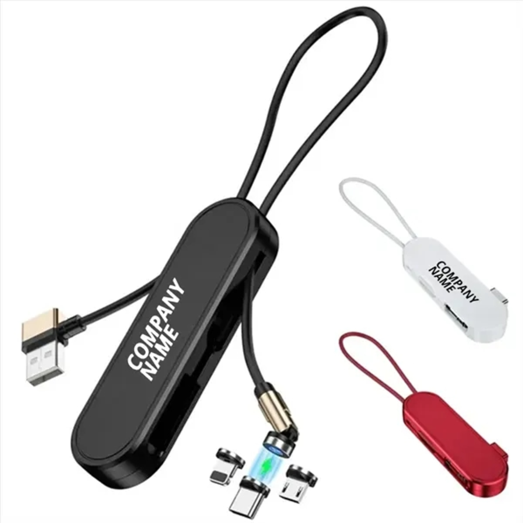 3 in 1 Retractable Magnetic Charging Cable
2