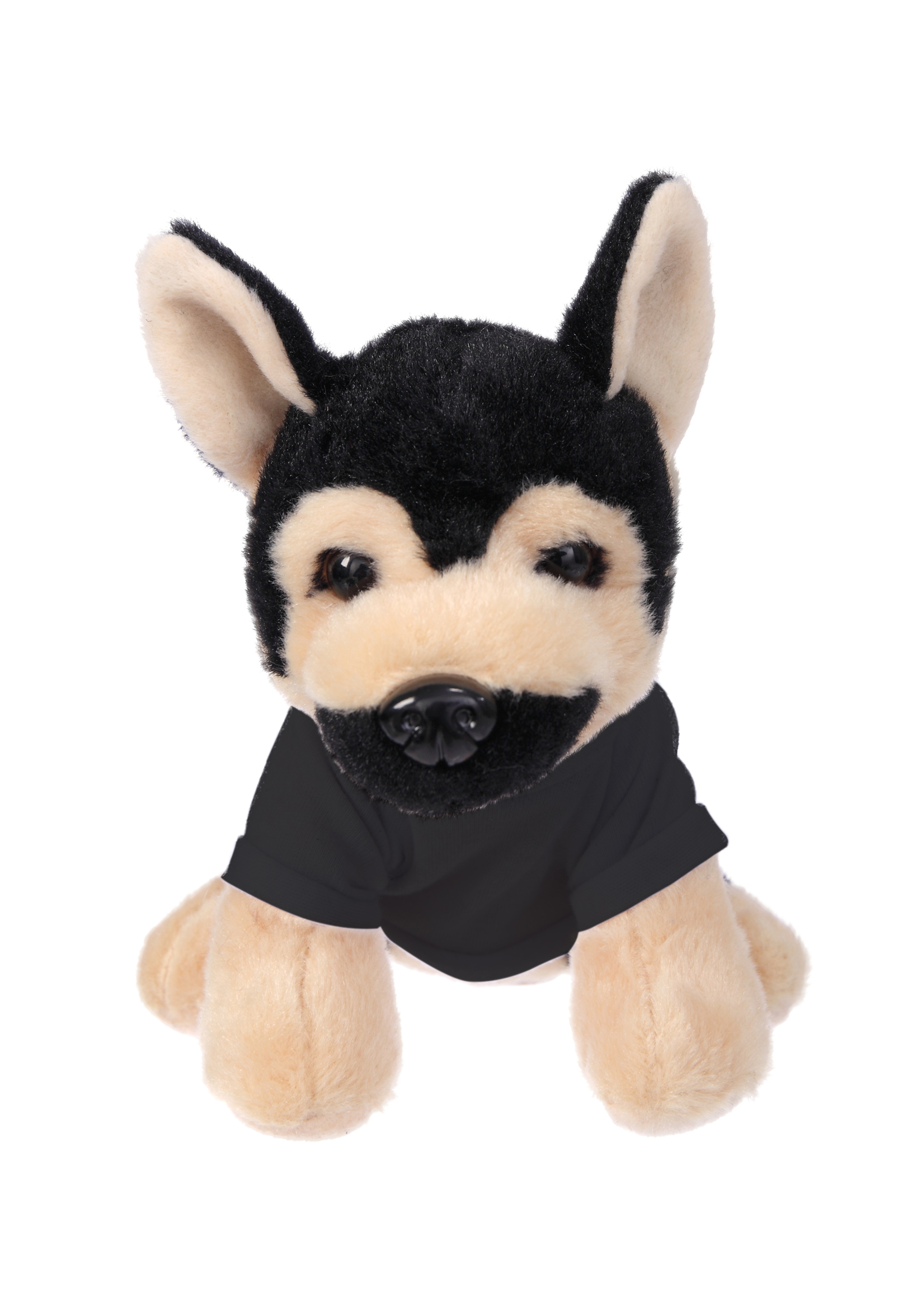 Soft Plush Sitting German Shepherd wearing a T-Shirt 21