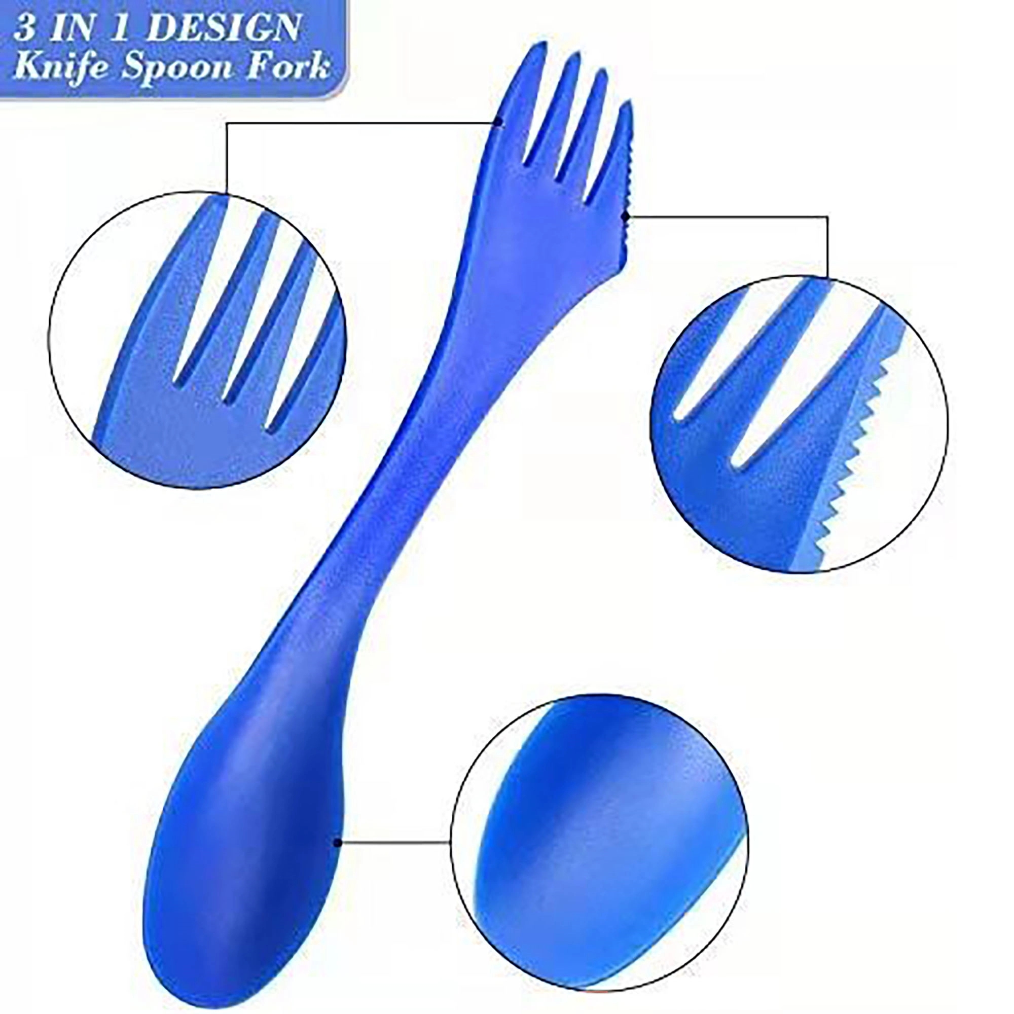 3 in 1 Multi-Functional Plastic Spoon 3