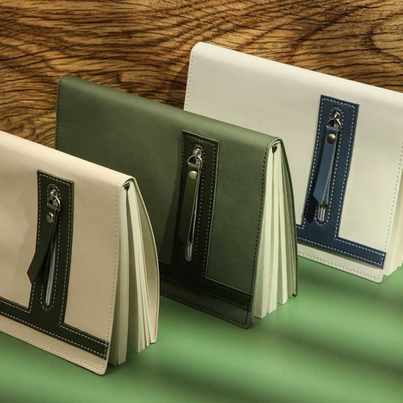 PU Leather A5 Business Travel Journal Diary Notebook 12