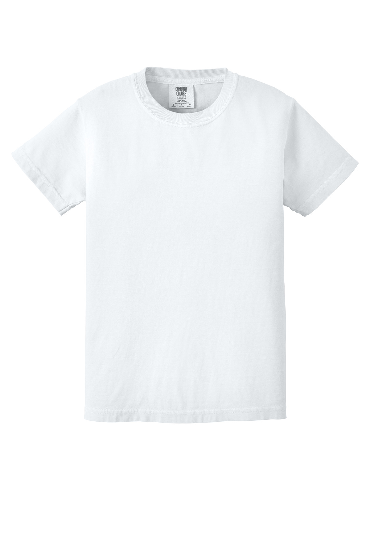 COMFORT COLORS Youth Heavyweight Ring Spun Tee. 9018 132