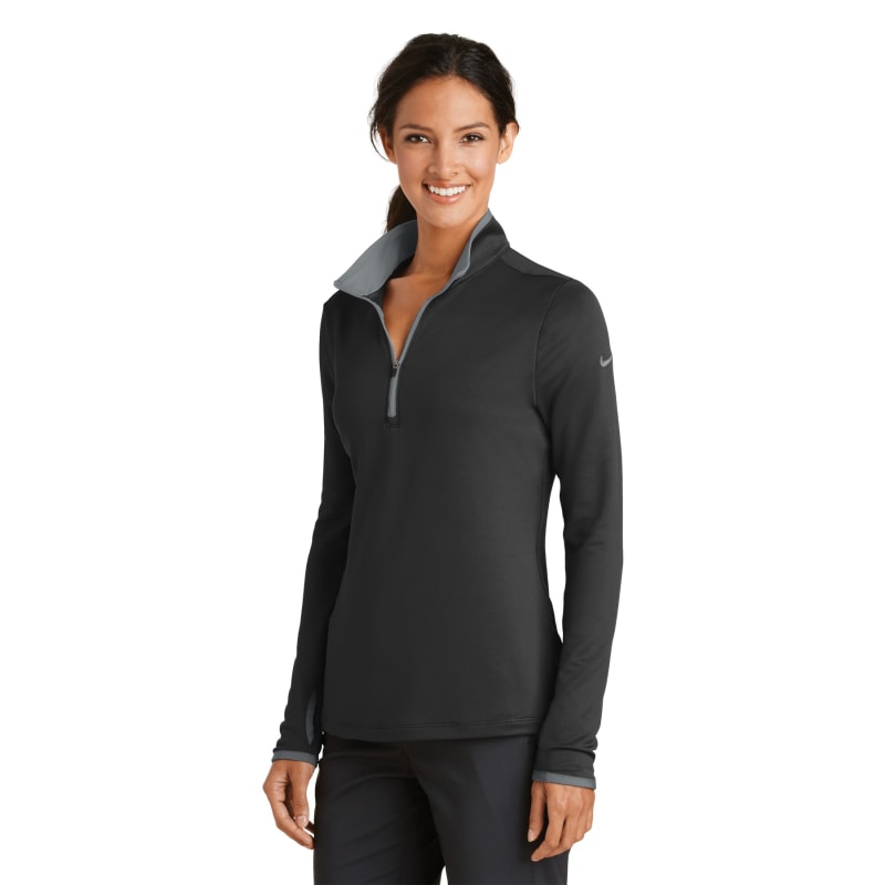 Nike Ladies Dri-FIT Stretch 1/2-Zip Cover-Up. 13
