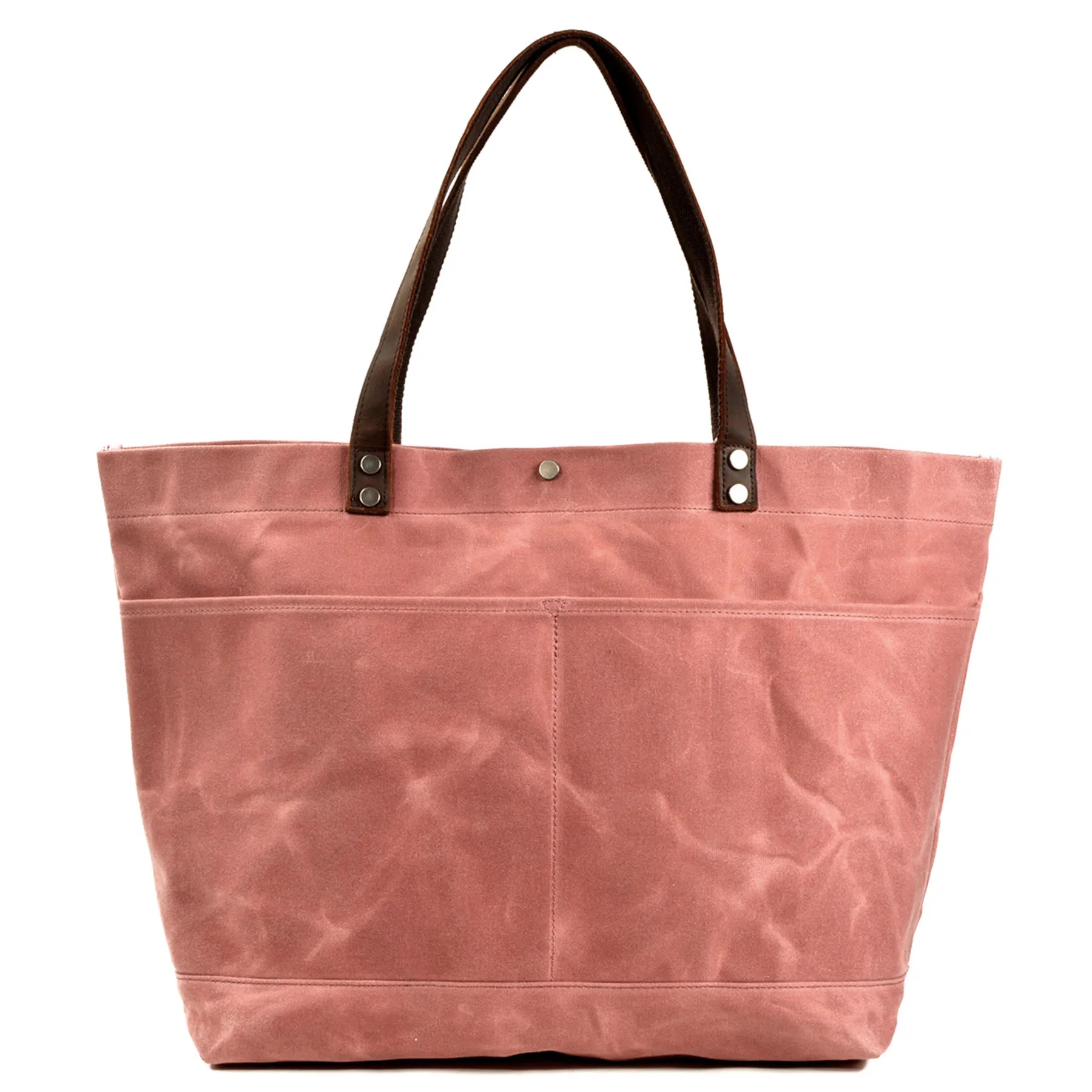 Waxed Canvas Travel Tote Bag 7