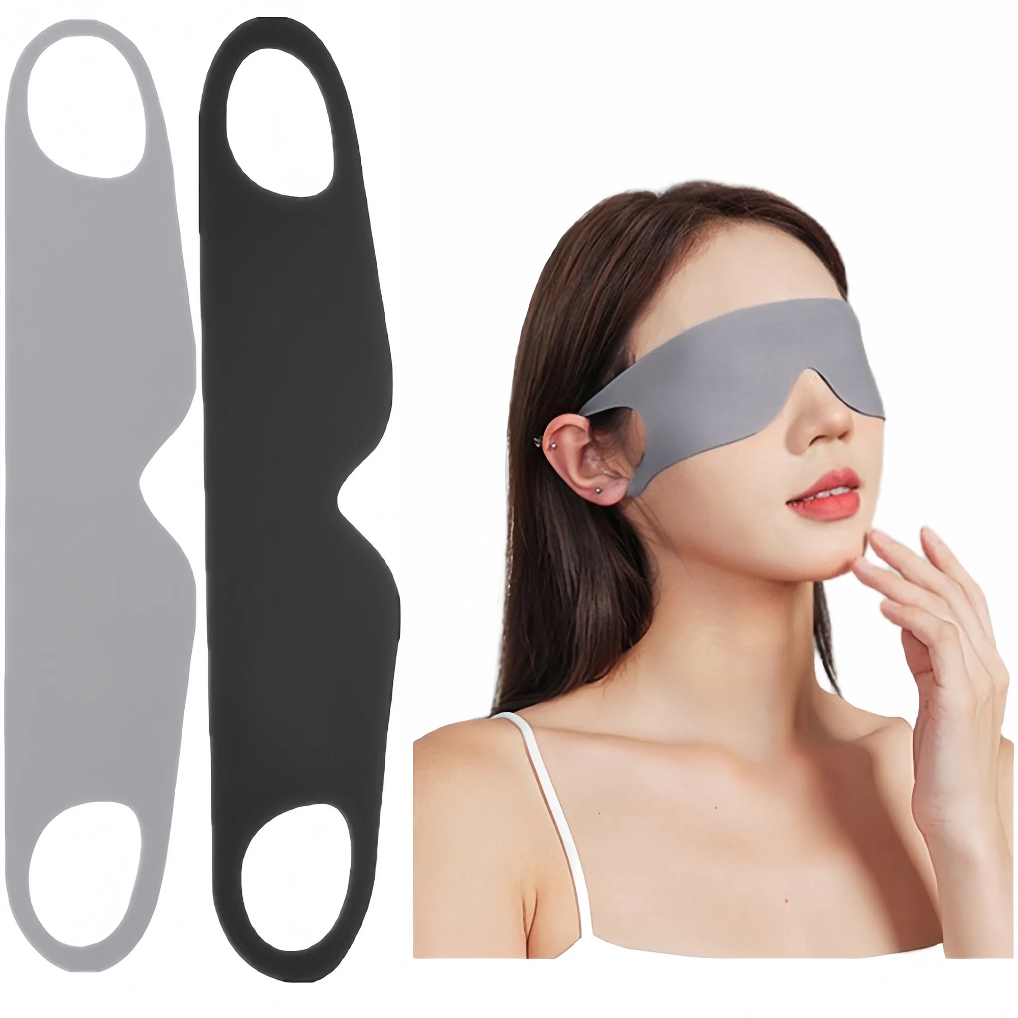 Ultra-thin Portable Blackout Sleep Mask Breathable Unisex 2