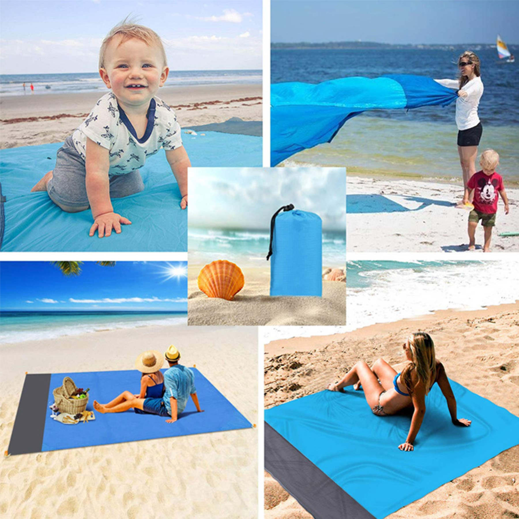 Pocket Beach Picnic Mat 3