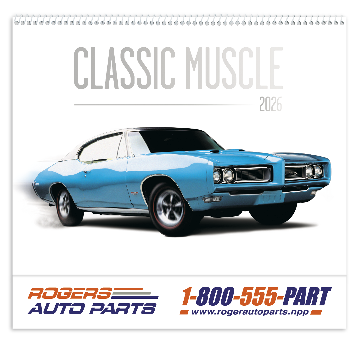Triumph® Calendars Classic Muscle Cars Calendar 35