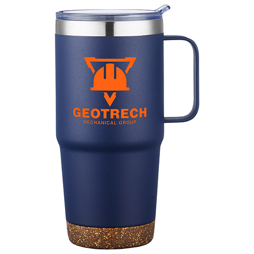 Cortina 24 oz Vacuum Insulated Travel Mug with Cork Base 23