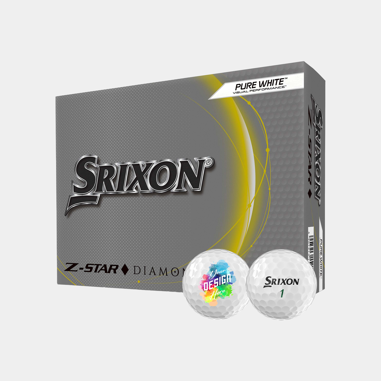 Srixon® 12 Pack Z-STAR DIAMOND Golf Balls 2