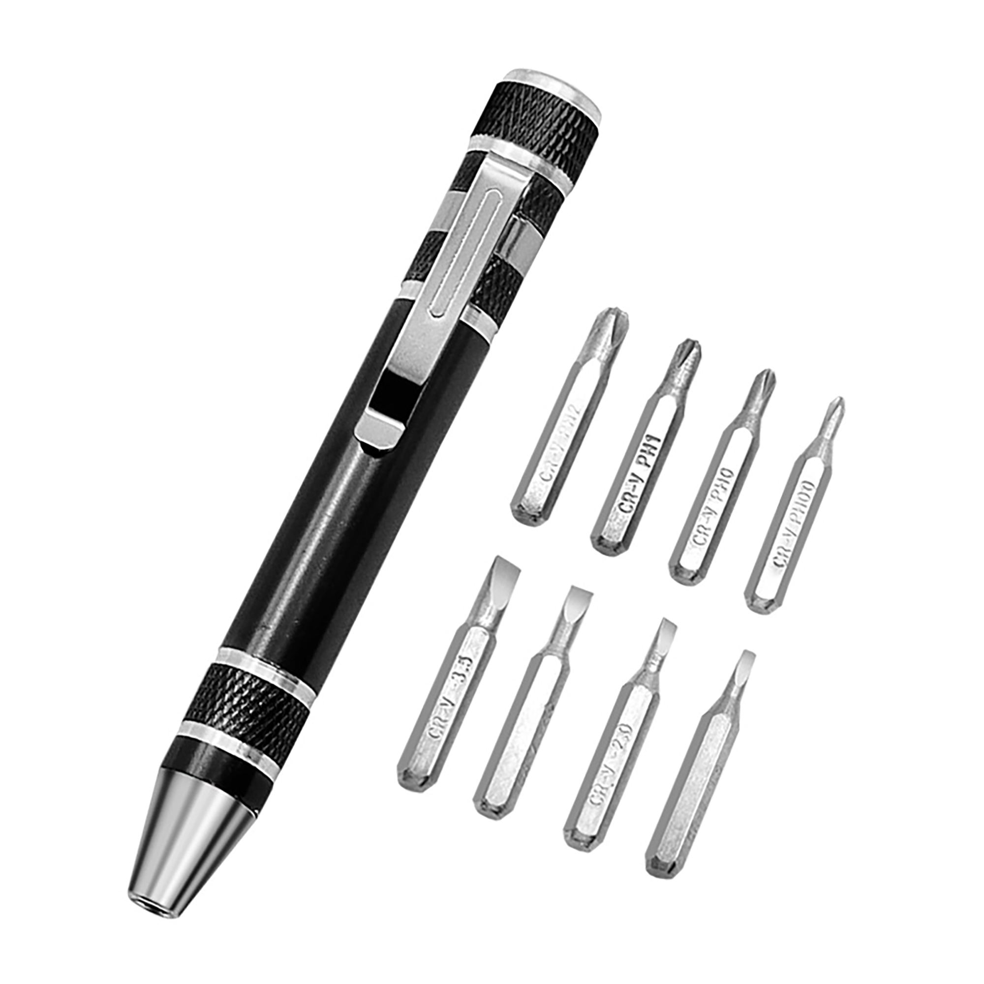 Aluminum Pen Style Multi Function 8" 1 Tool Kit 3