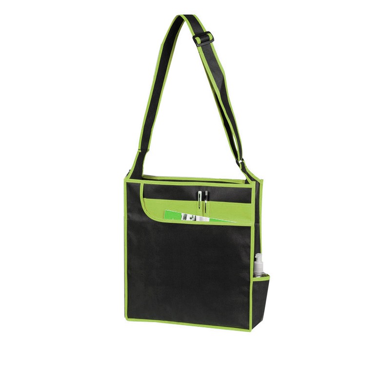 90+ GSM Non-Woven Recyclable Blois Messenger Bag 10