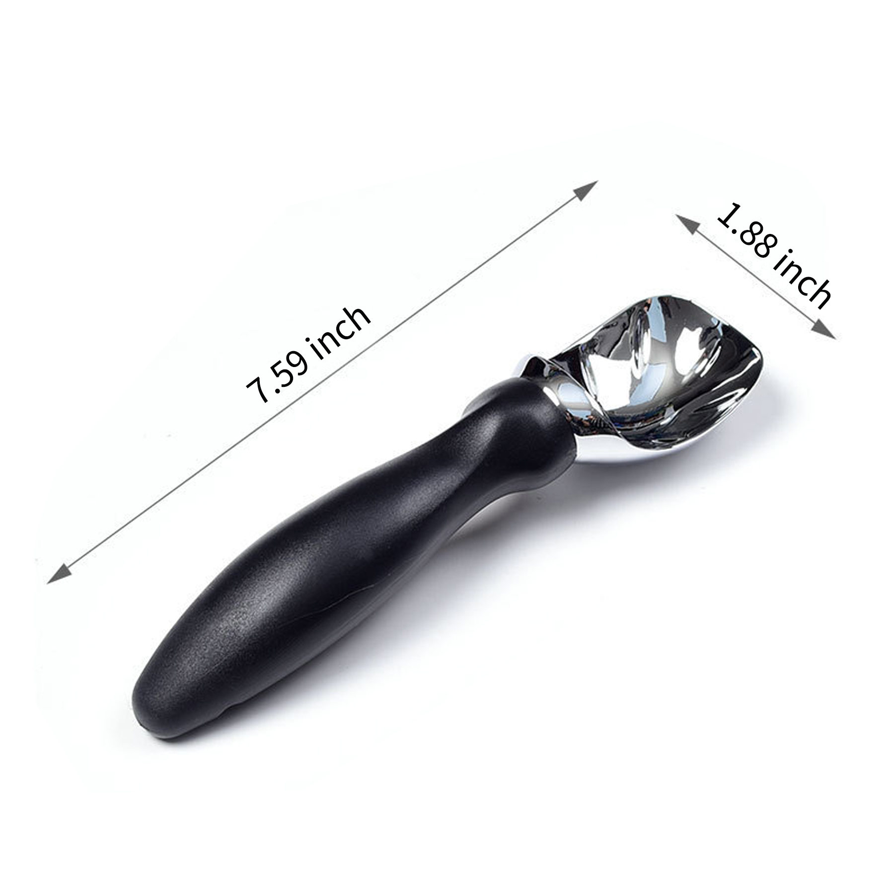 Chef Ice Cream Scoop with Soft Grip Handle 3