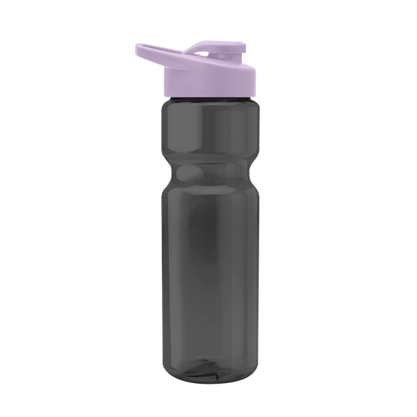 Blazer 28oz Transparent Bike Bottle w/Drink-thru Lid 22