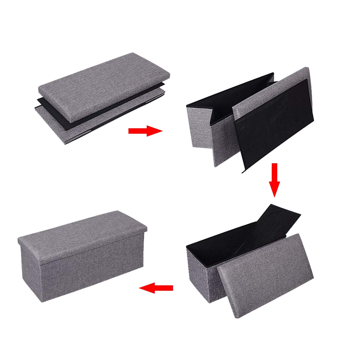 Foldable Storage Small Seat 2