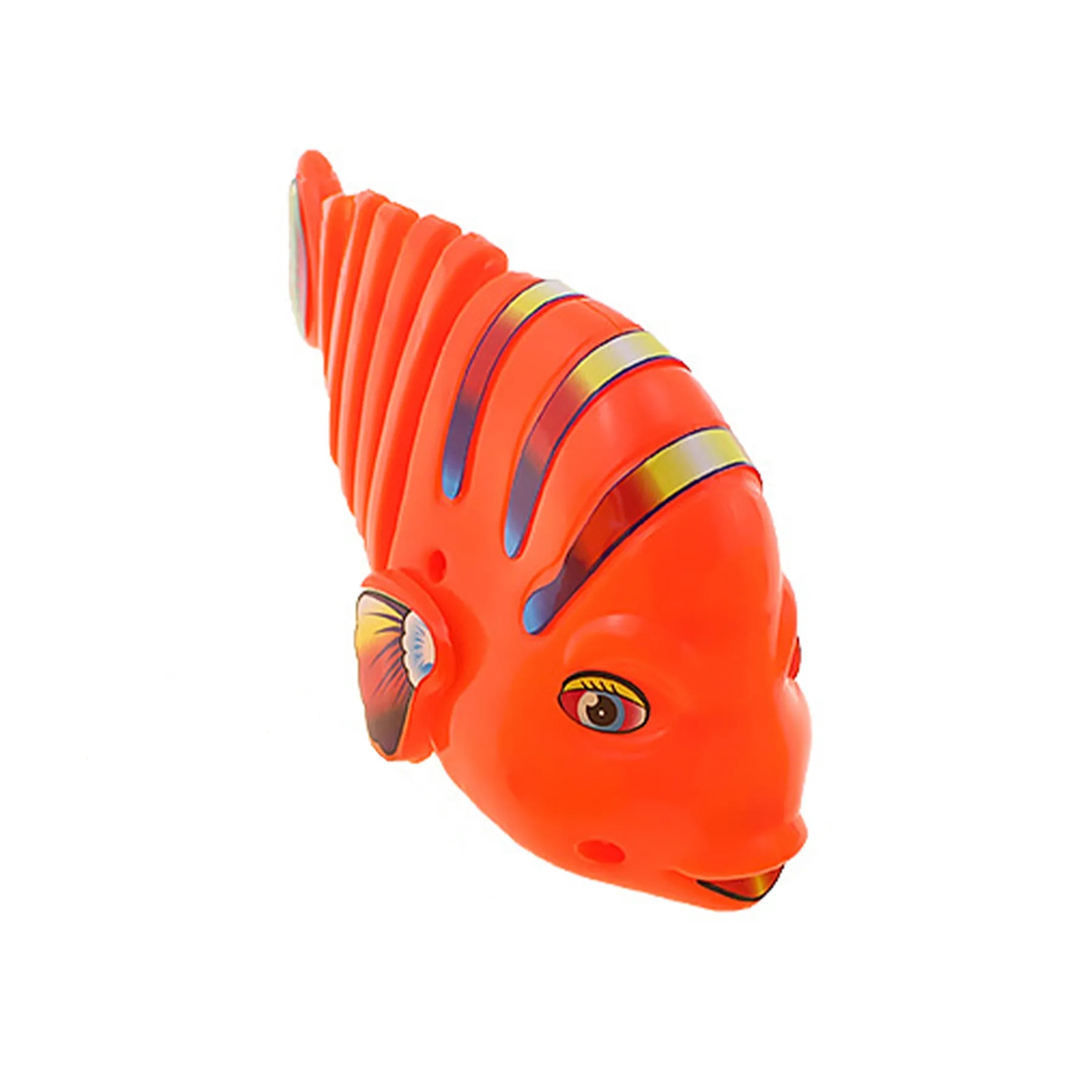 Plastic Post-80s Nostalgic Winding Rocking Fish 5