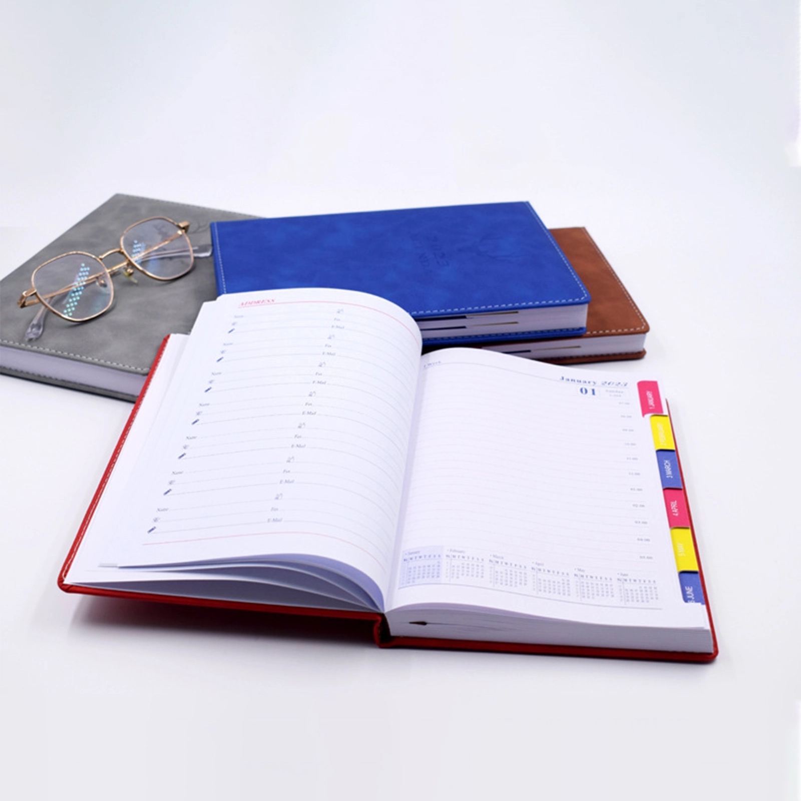 Hard Cover Daily Dairy With 2023 Calendar 4