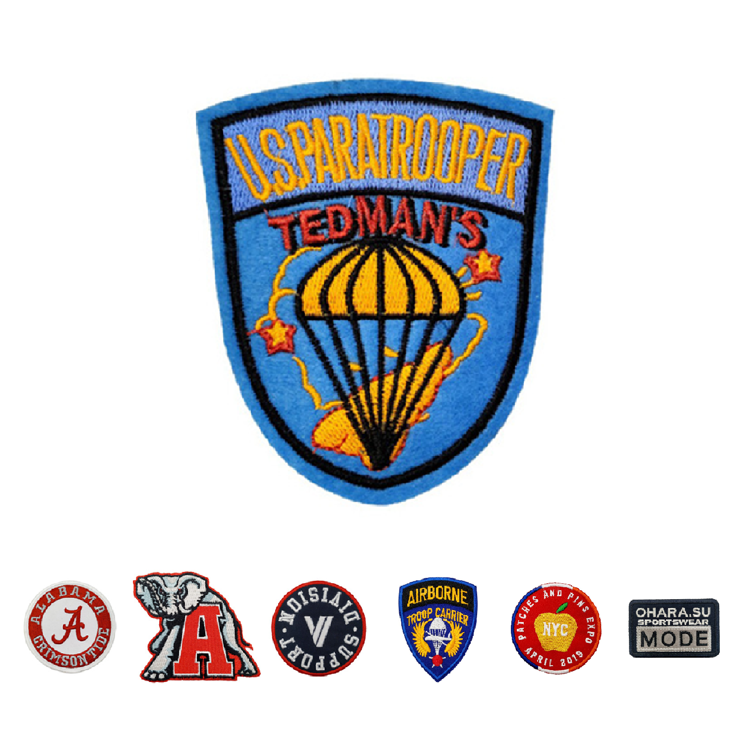 Custom Embroidered Patch 1
