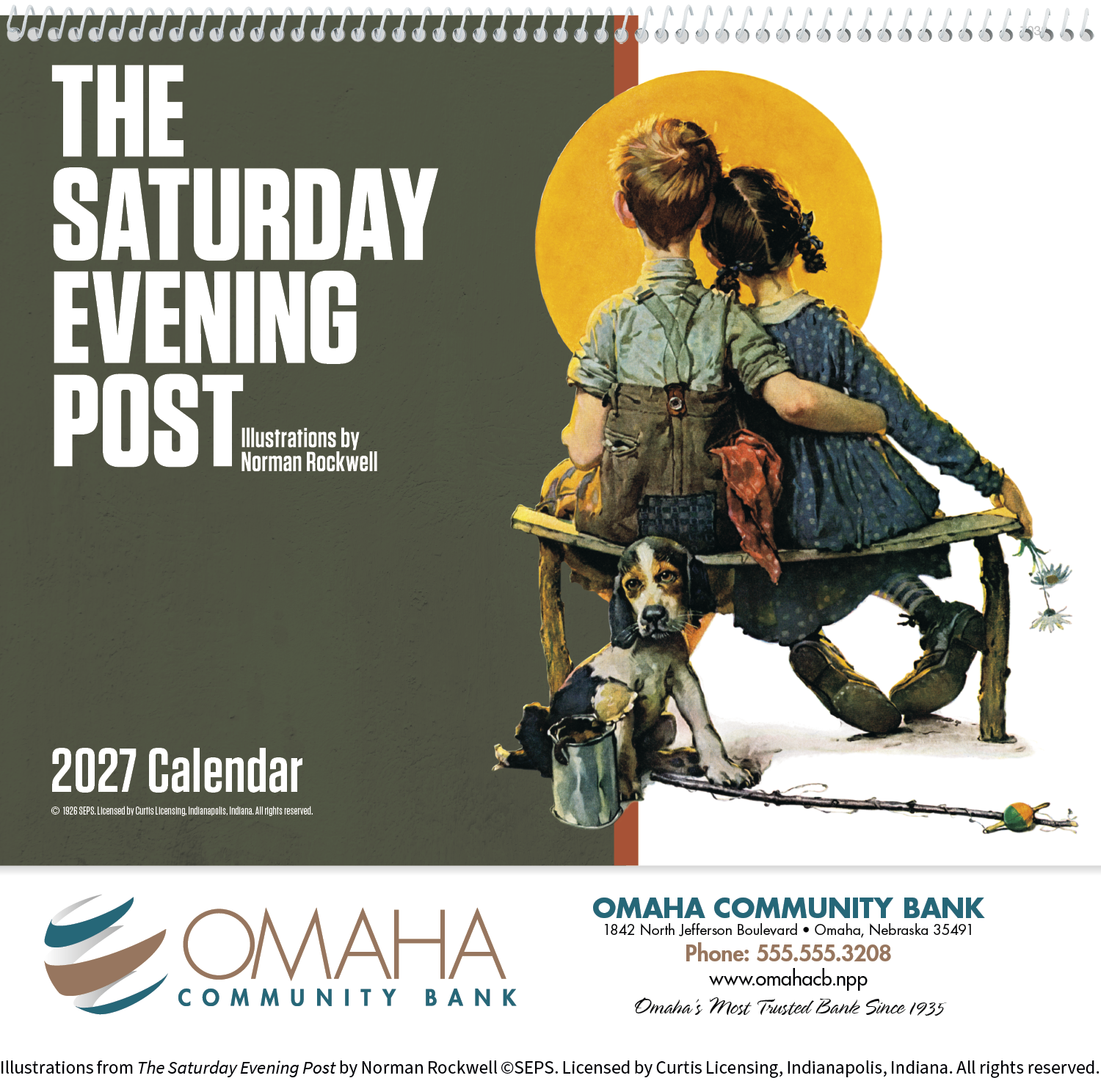 Good Value™ The Saturday Evening Post Illustrations by Norman Rockwell – Spiral Calendar 35