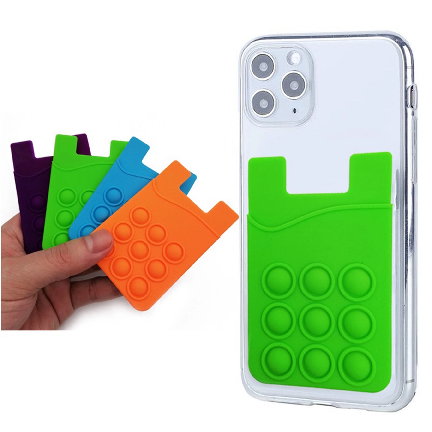 Push Pop Bubble Phone Card Wallet 2