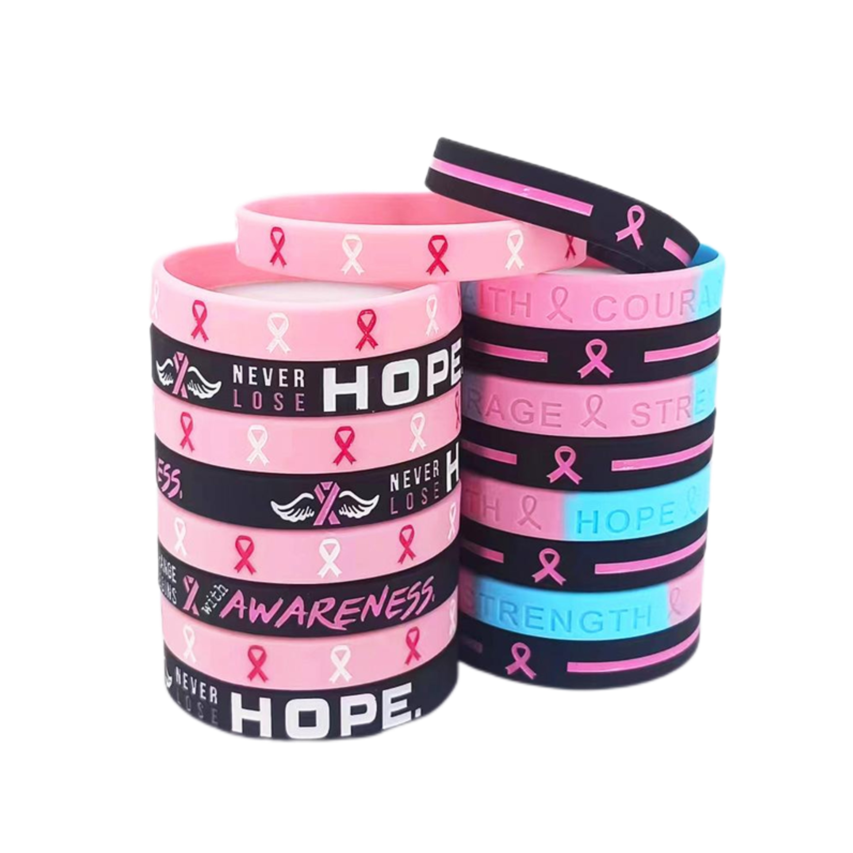 Hope Faith Silicone Wristband (direct import) 2