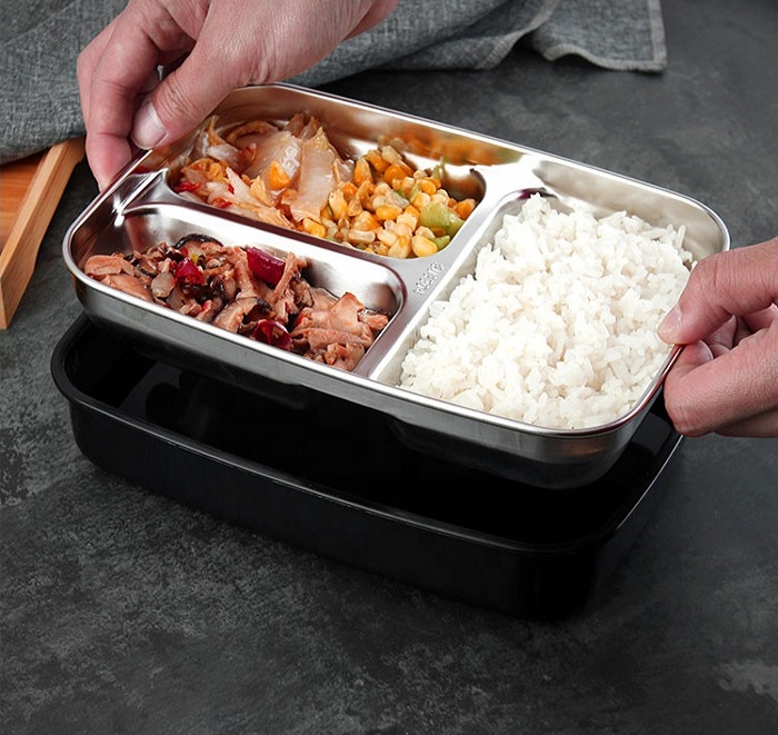 Stainless Steel Thermal Bento Food Storage 4