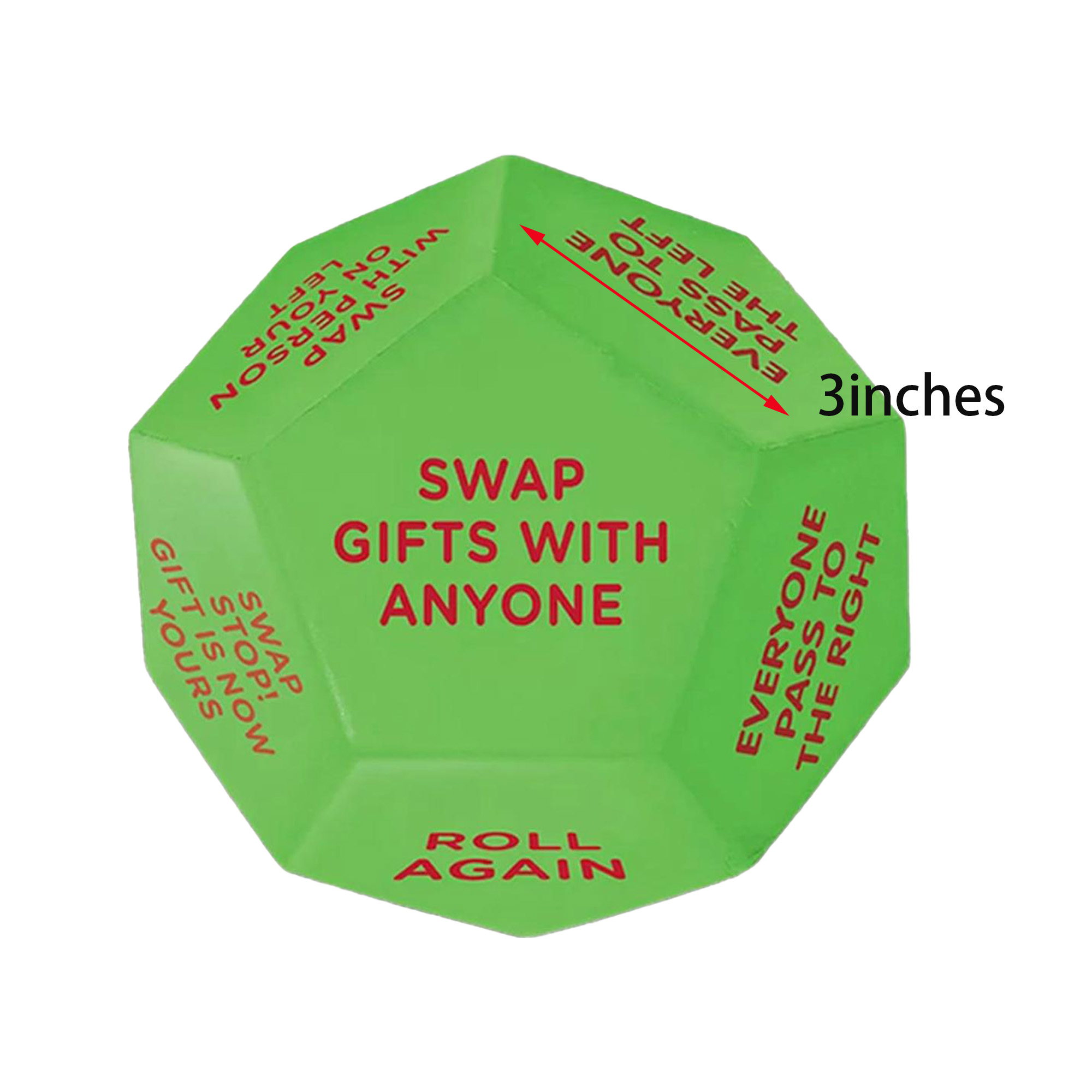 Santa Swap Gift Exchange Dice 4