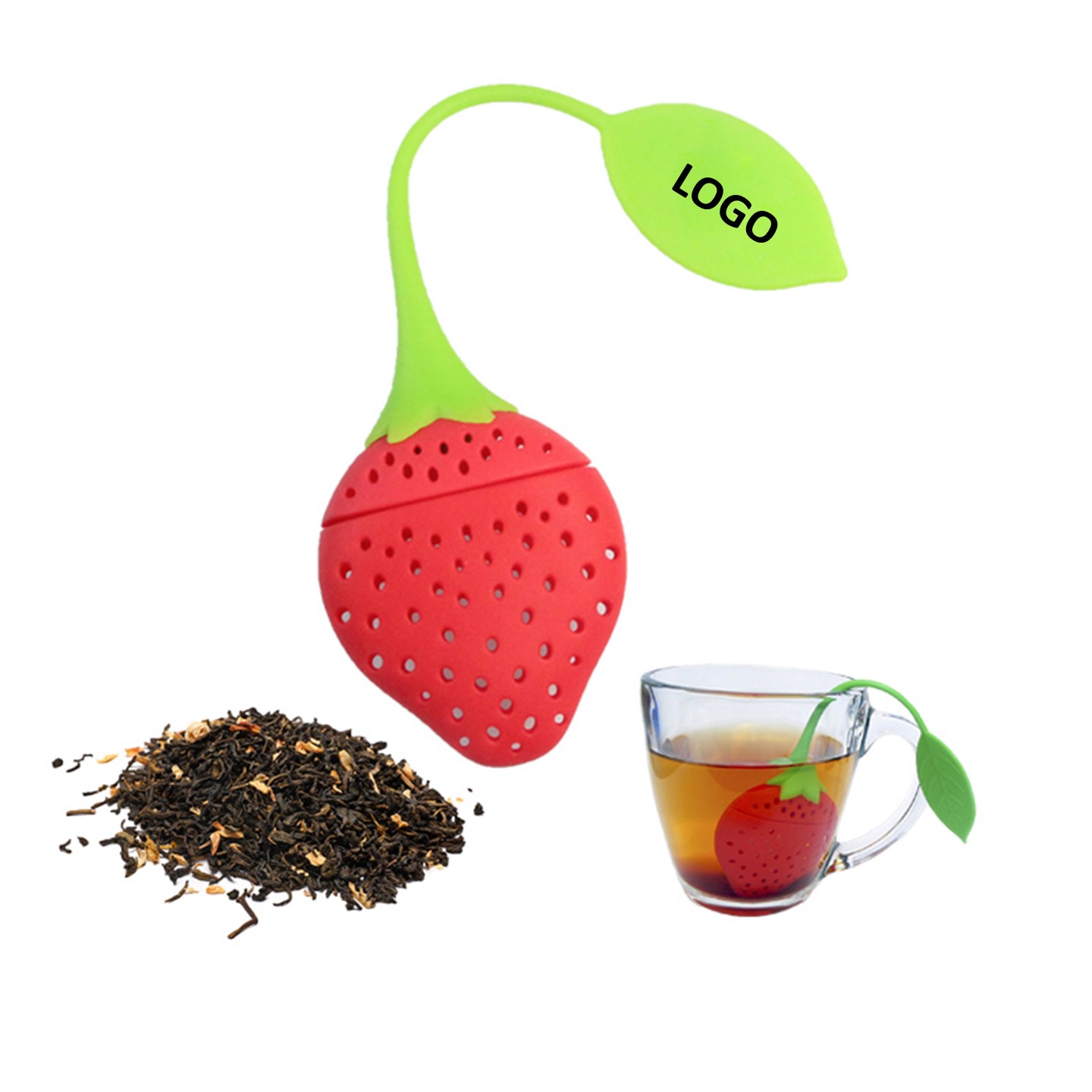 Strawberry Silicone Tea Infuser 1