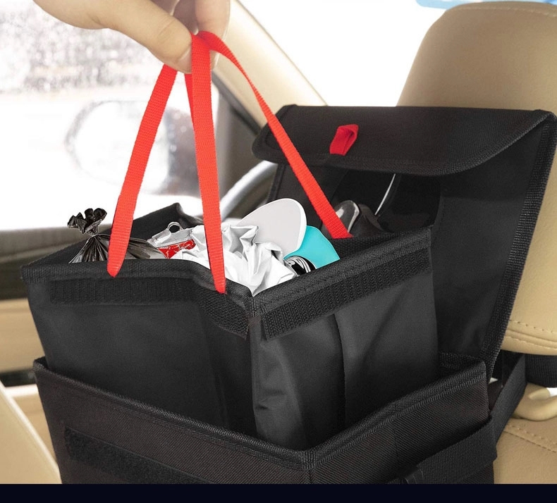 Waterproof Collapsible Trash Can Convenient Hanging Car 9