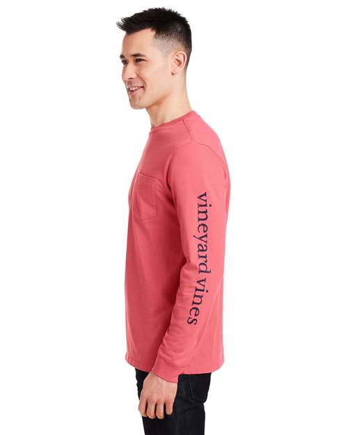 Unisex Long Sleeve Pocket T-Shirt - V021214 26