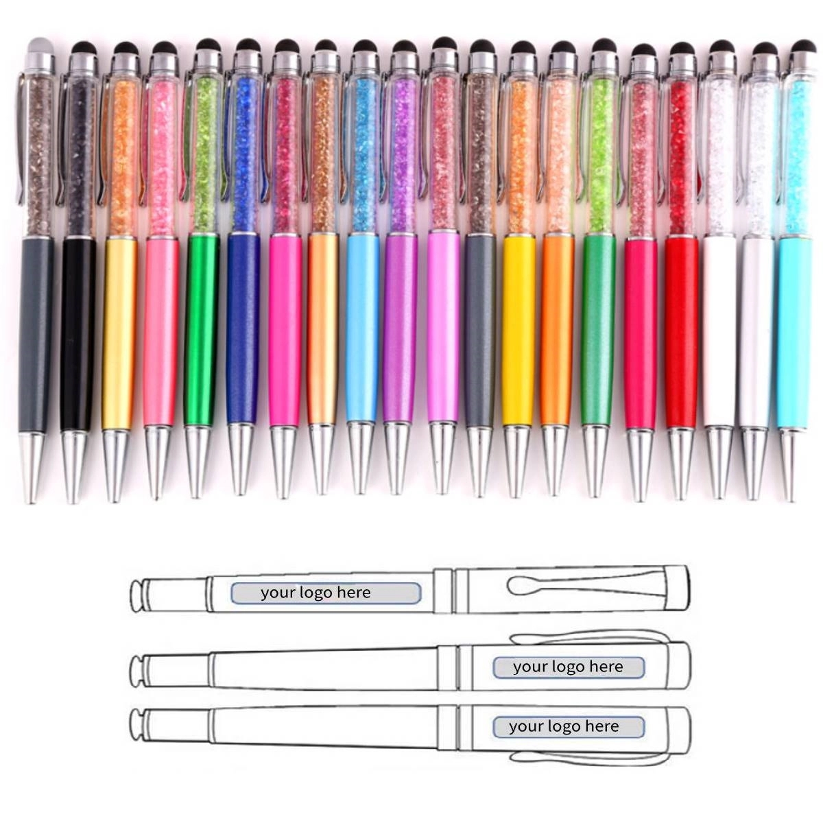 Sreen Touch Ball Point Pen MOQ 50 pcs