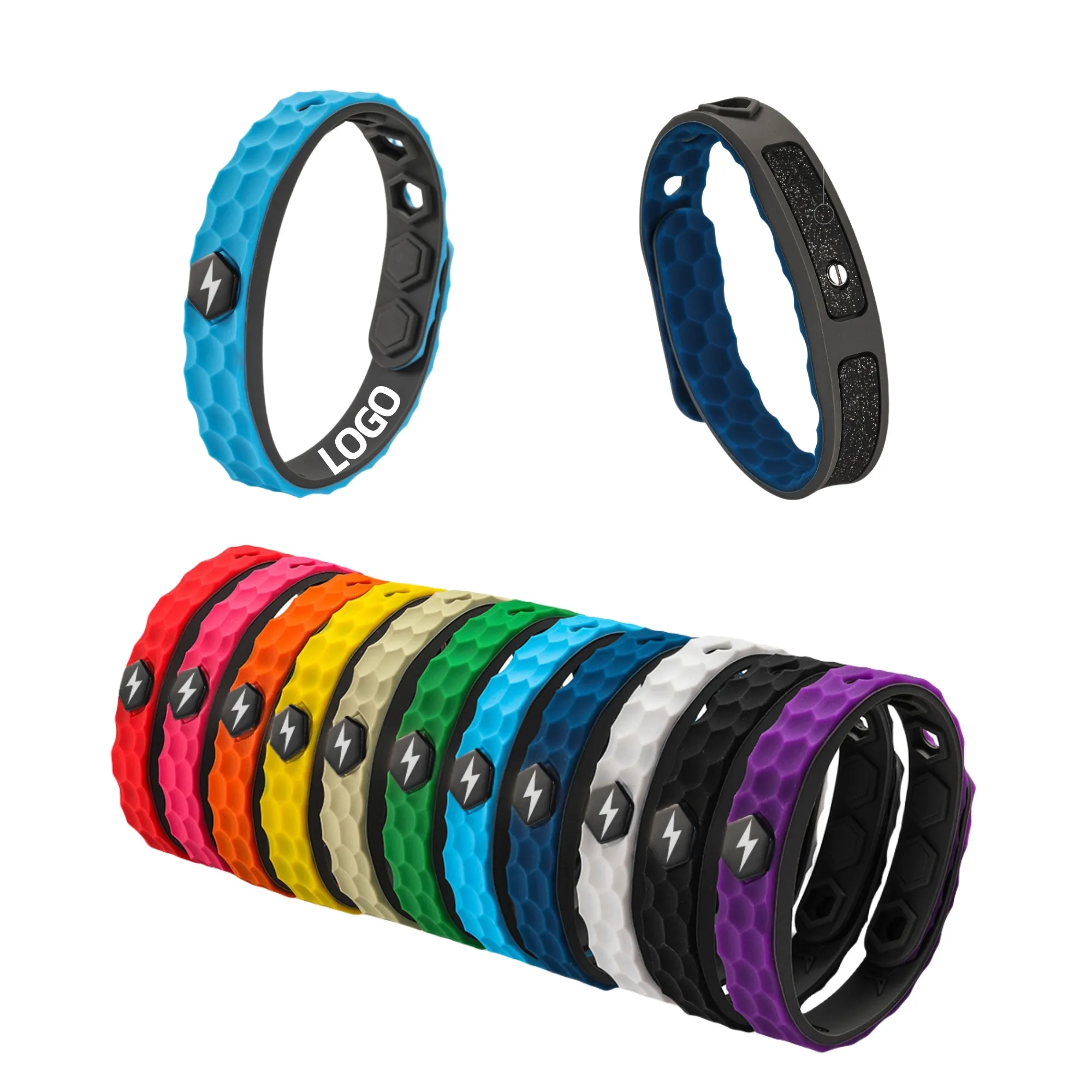 Anti-Static Energy Bracelet Negative Ion Wristband 5