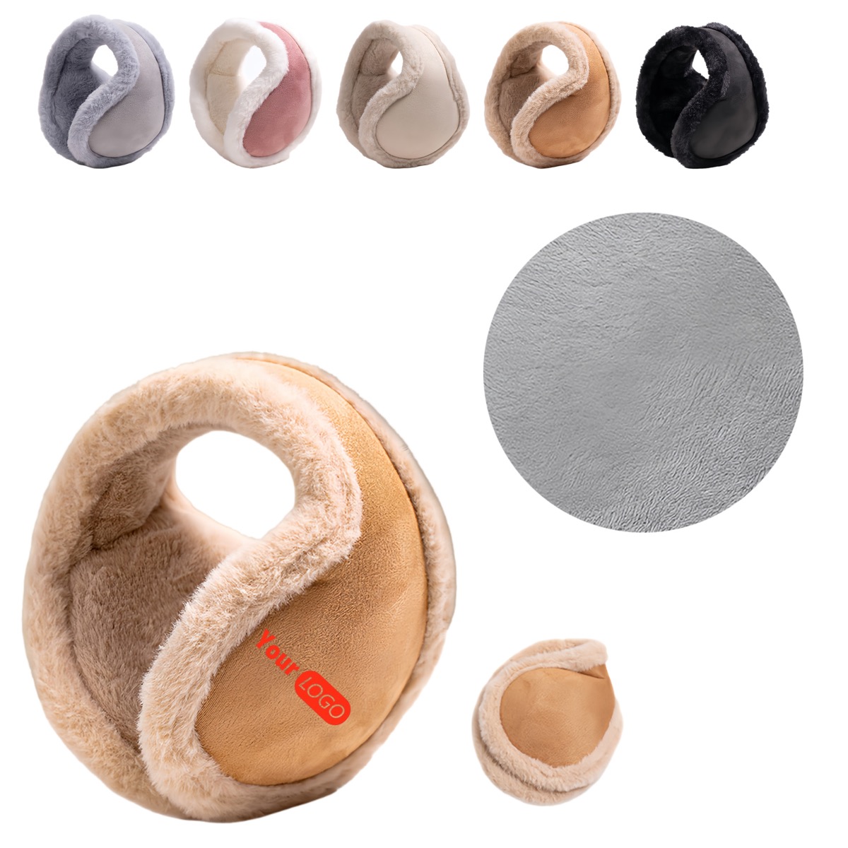 Windproof Fleece-Lined Ear Muffs 2