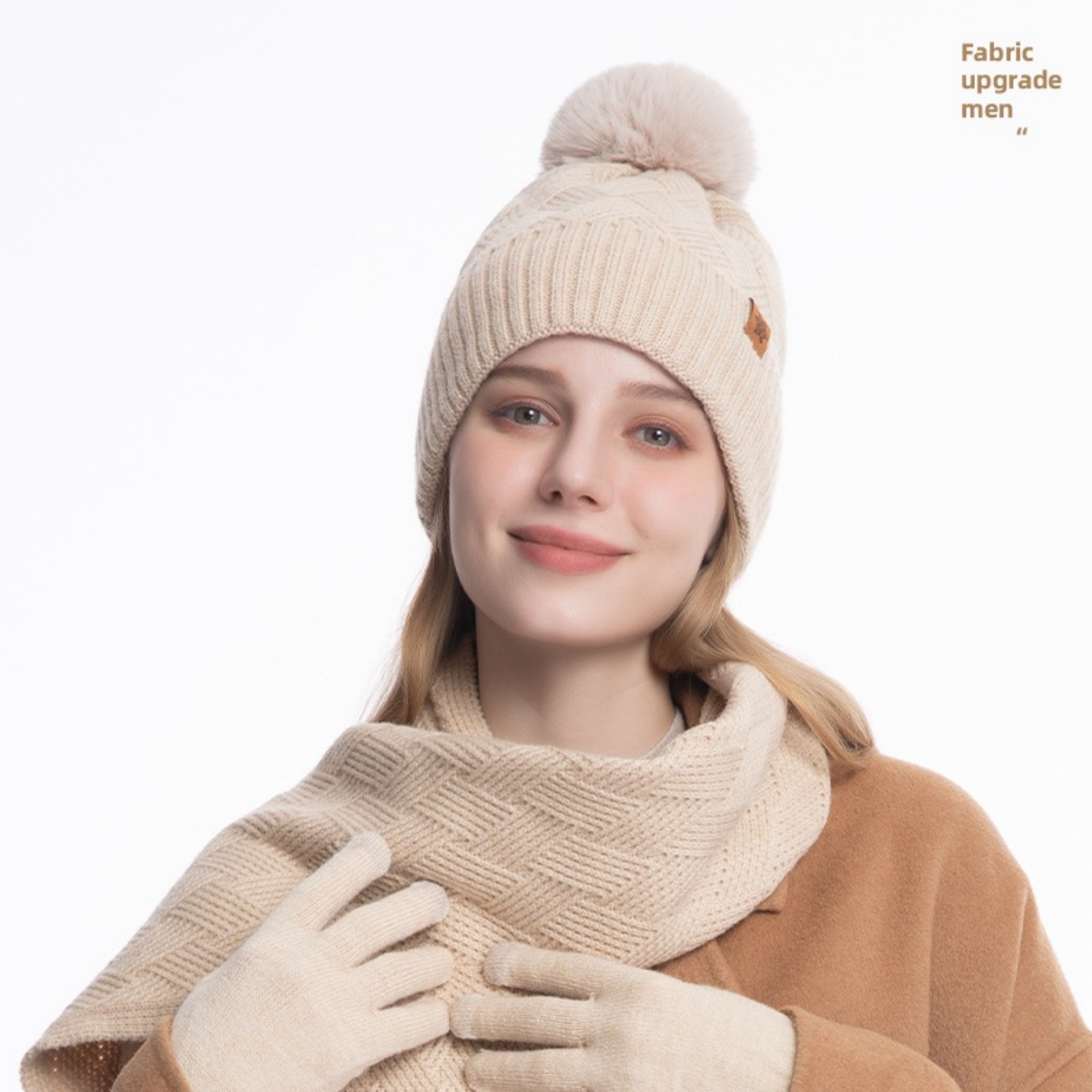 Gloves Hat Scarf Set 3