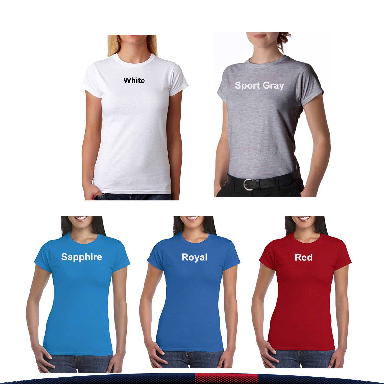 Gildan® SoftStyle Ladies' T-shirts 4
